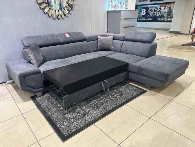 Arctic L-Shaped Corner Sofa Bed – Stylish Comfort with Smart Hidden Storage