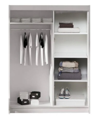Bobby 3 Door Wardrobe – Sleek and Spacious Design