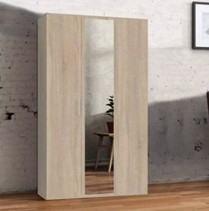 Bobby 3 Door Wardrobe – Sleek and Spacious Design