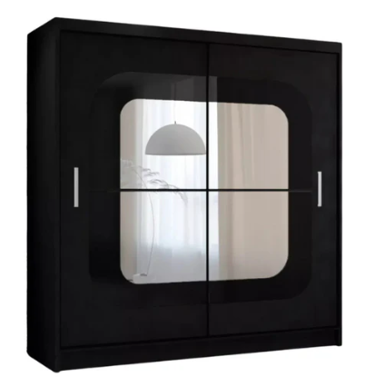 Chelsea Sliding Mirror Wardrobe – Elegant Double Door Design for Bedrooms