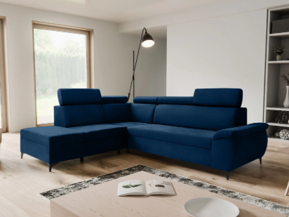 Arctic L-Shaped Corner Sofa Bed – Stylish Comfort with Smart Hidden Storage