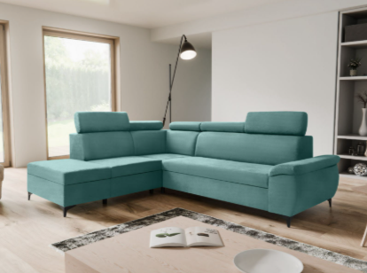 Arctic L-Shaped Corner Sofa Bed – Stylish Comfort with Smart Hidden Storage
