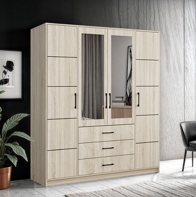 Barcelona 200cm Wardrobe