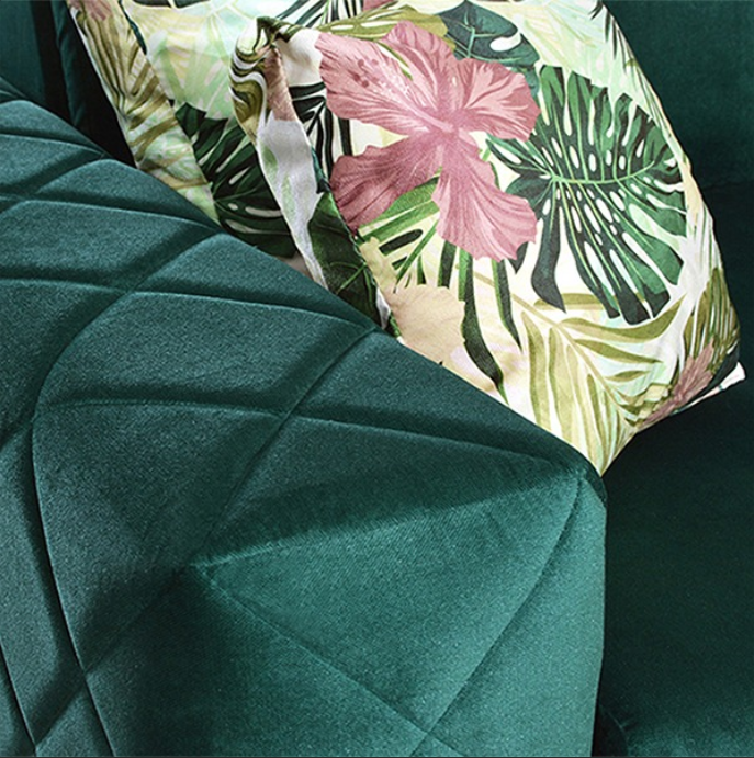 BORYS GREEN SOFA BED LARGE