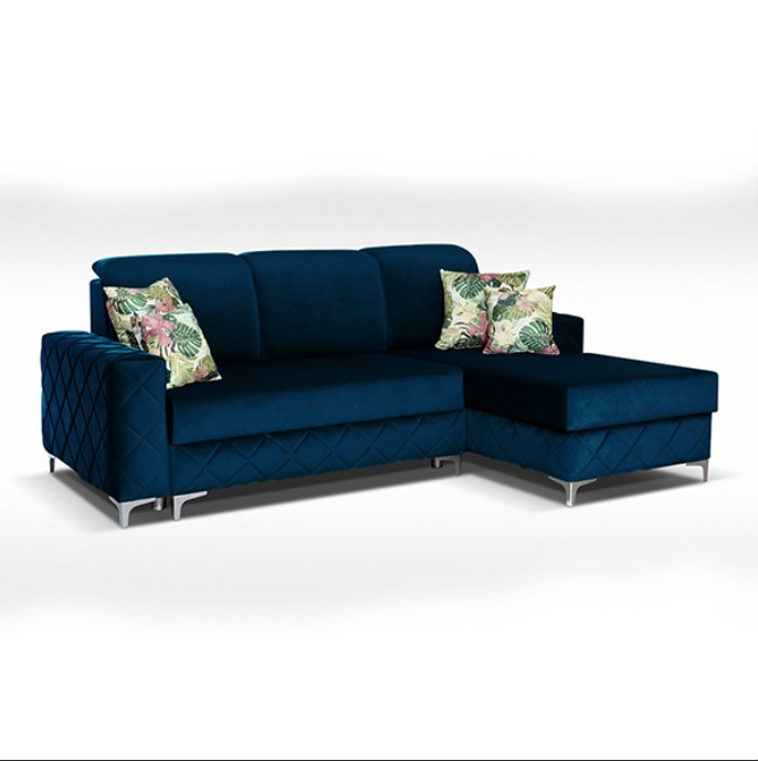 BORYS BLUE SOFA BED SMALL