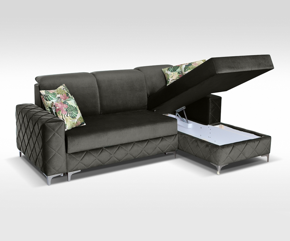 BORYS GREY SOFA BED SMALL