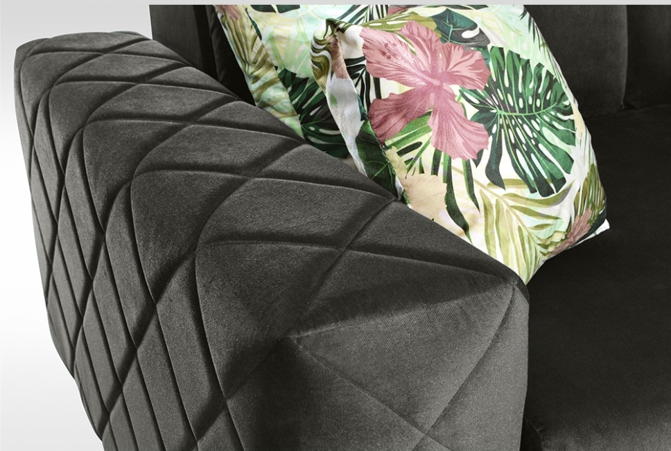 BORYS GREY SOFA BED SMALL