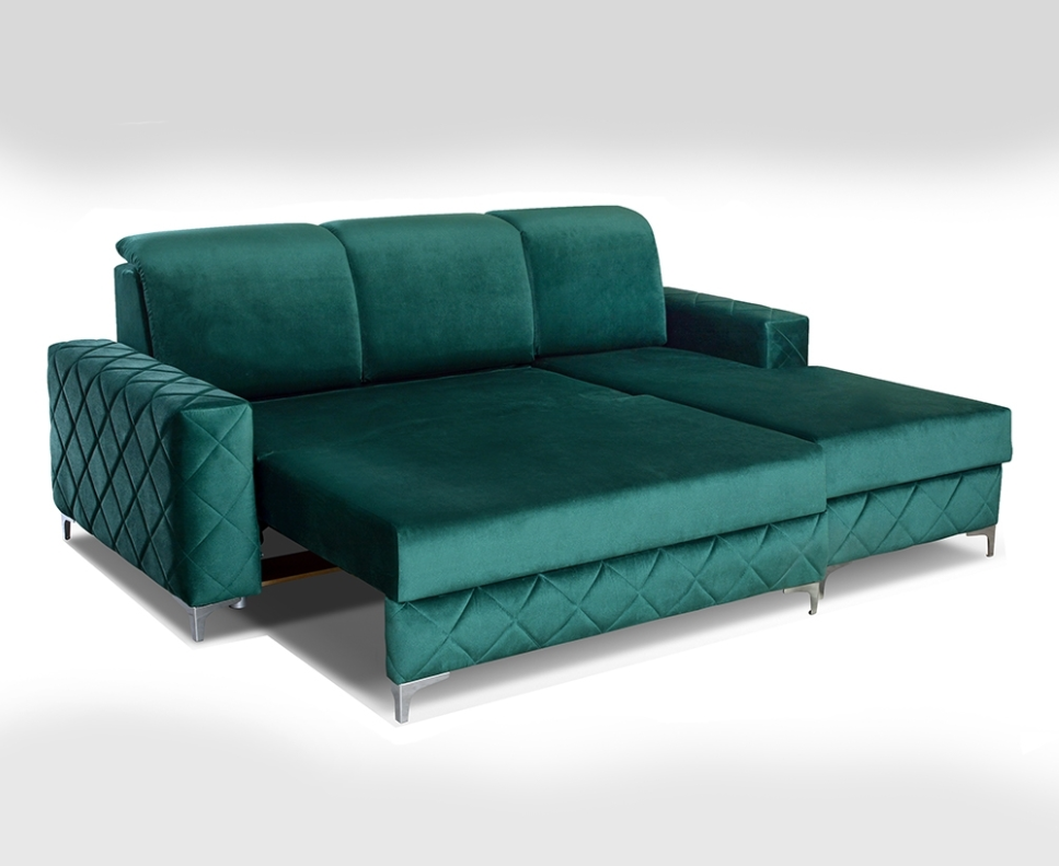 BORYS GREEN SOFA BED SMALL