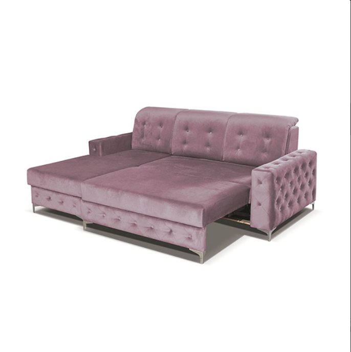 VERSO SMALL PINK SOFA BED