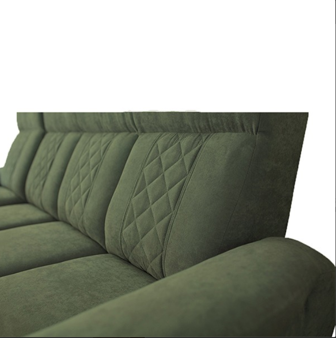 SELLY GREEN SMALL SOFA BED