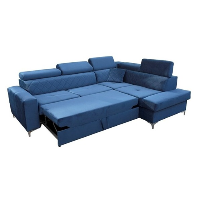 GLOSS CORNER SOFA BED