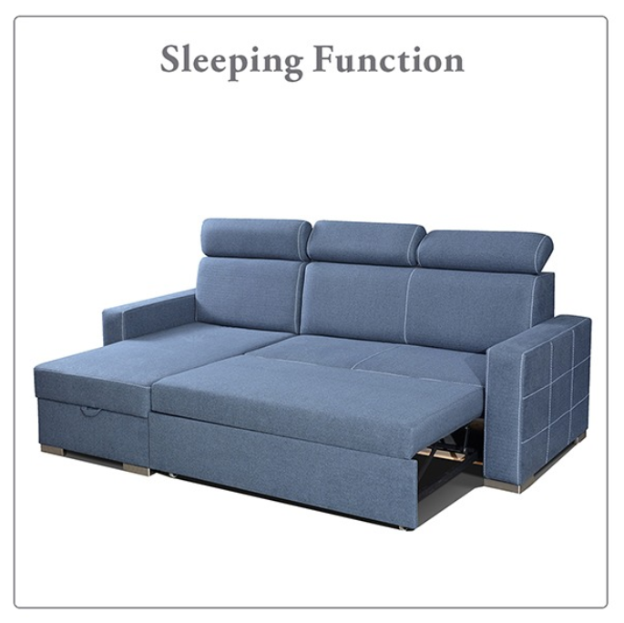 HOLLIE SOFA BED BLUE