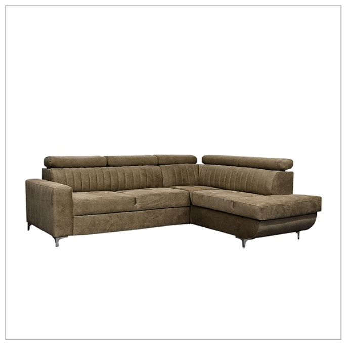 HOUSTON CAMEL CORNER SOFA BED