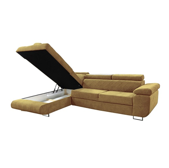 LAGUNA MUSTARD CORNER SOFA
