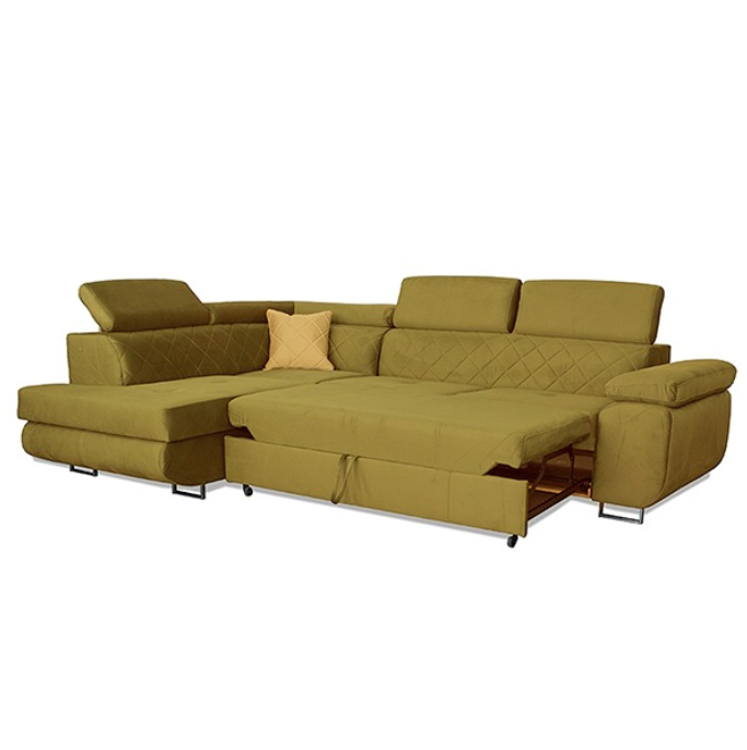 LAGUNA MUSTARD CORNER SOFA