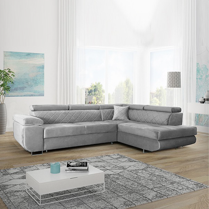 LAGUNA SILVER CORNER SOFA