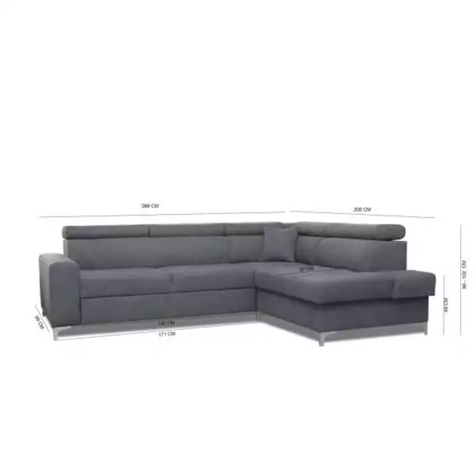 Logan Corner Sofa Bed