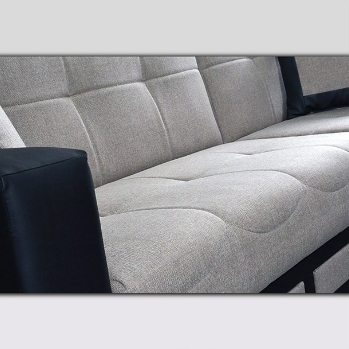 TINA CORNER SOFA BED GREY