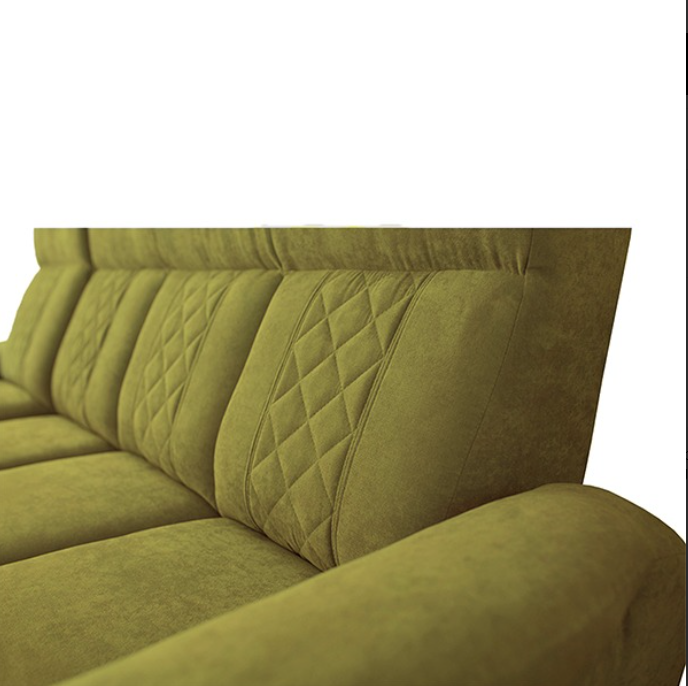 SELLY MUSTARD SMALL SOFA BED