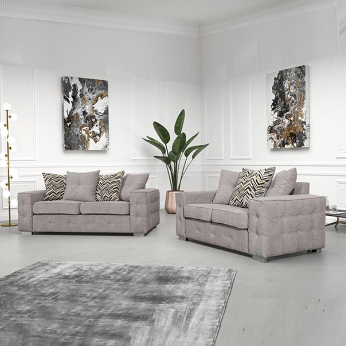 ERITH CREAM SOFA SET