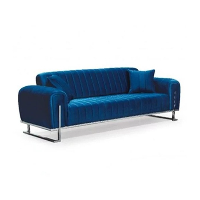 Richmond Chesterfield Blue Sofa Set