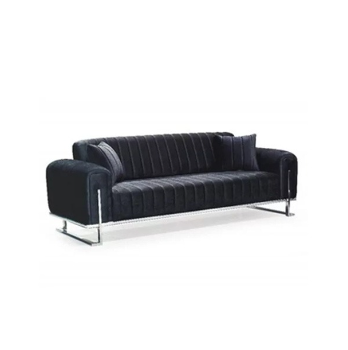 Richmond Black Chesterfield Sofa Set